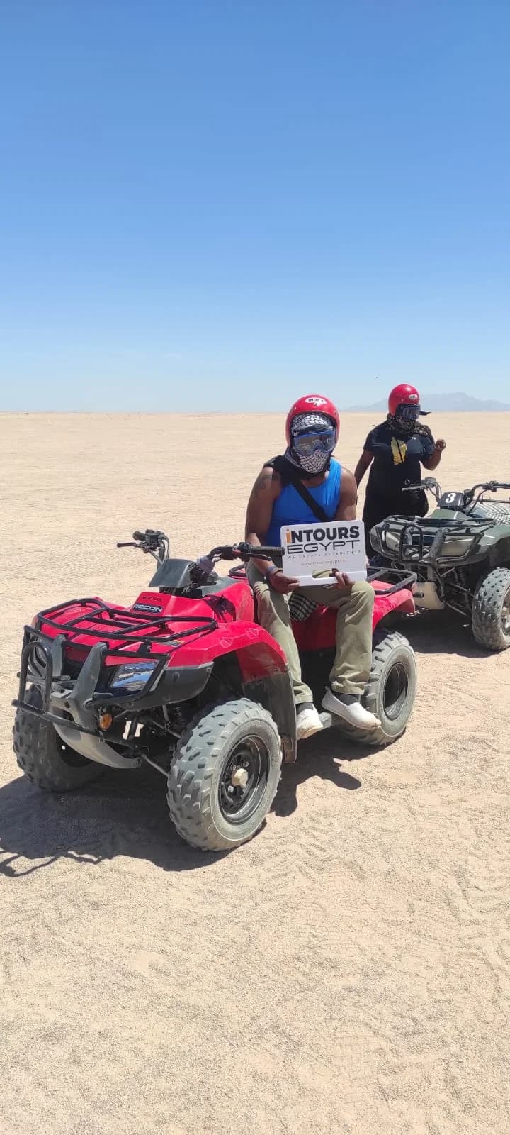Safari en quad et balade a dos de chameau dans le desert de Hurghada