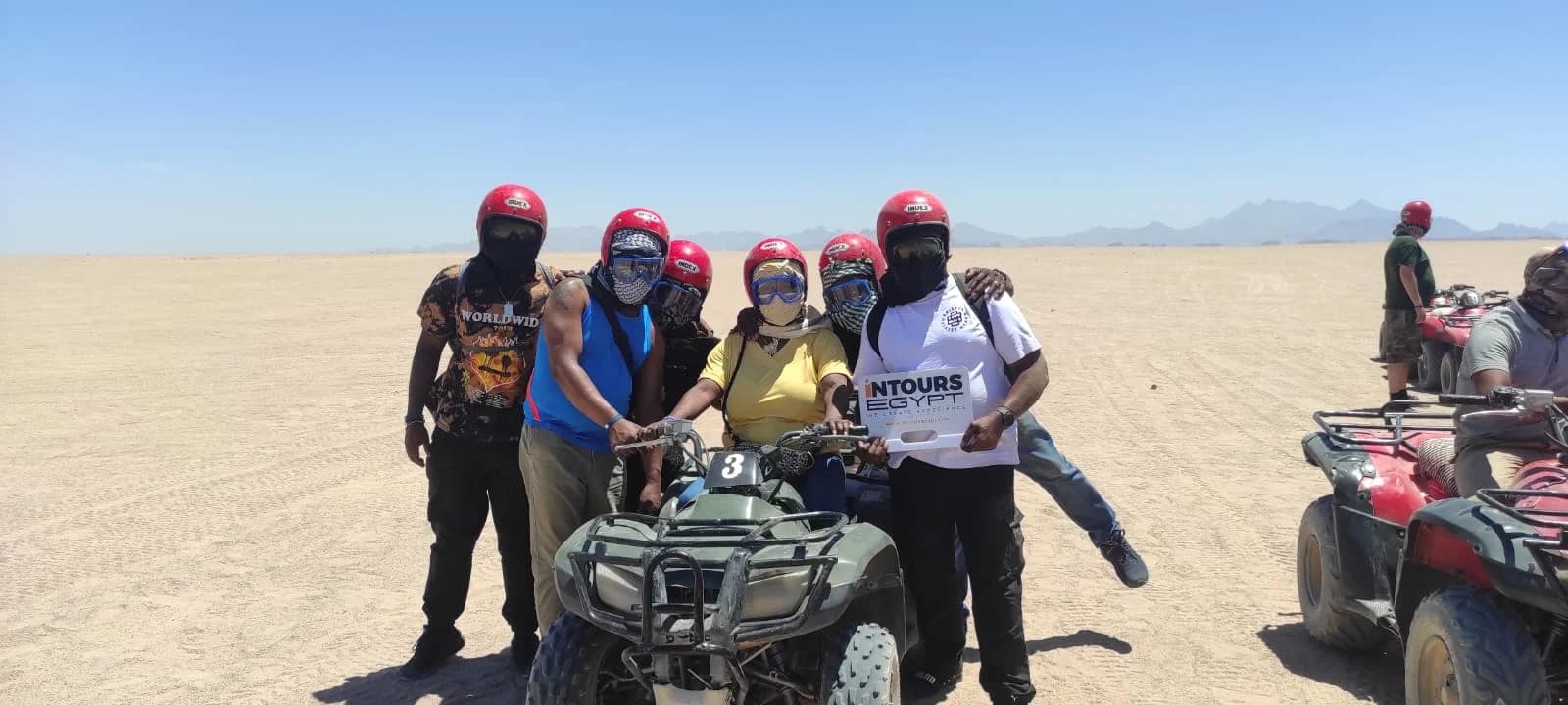 Safari en quad et balade a dos de chameau dans le desert de Hurghada — photo 3